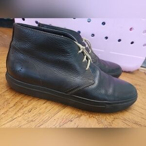 Benci Brothers Scramber Leather Black Shoes Boots Size 43 US 10